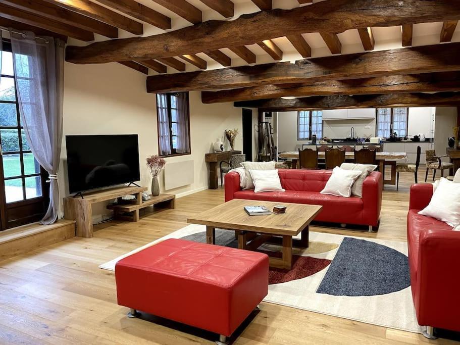 Maison Et Dependance Haut De Gamme Proche De Deauville-Trouville Les Authieux-sur-Calonne Buitenkant foto